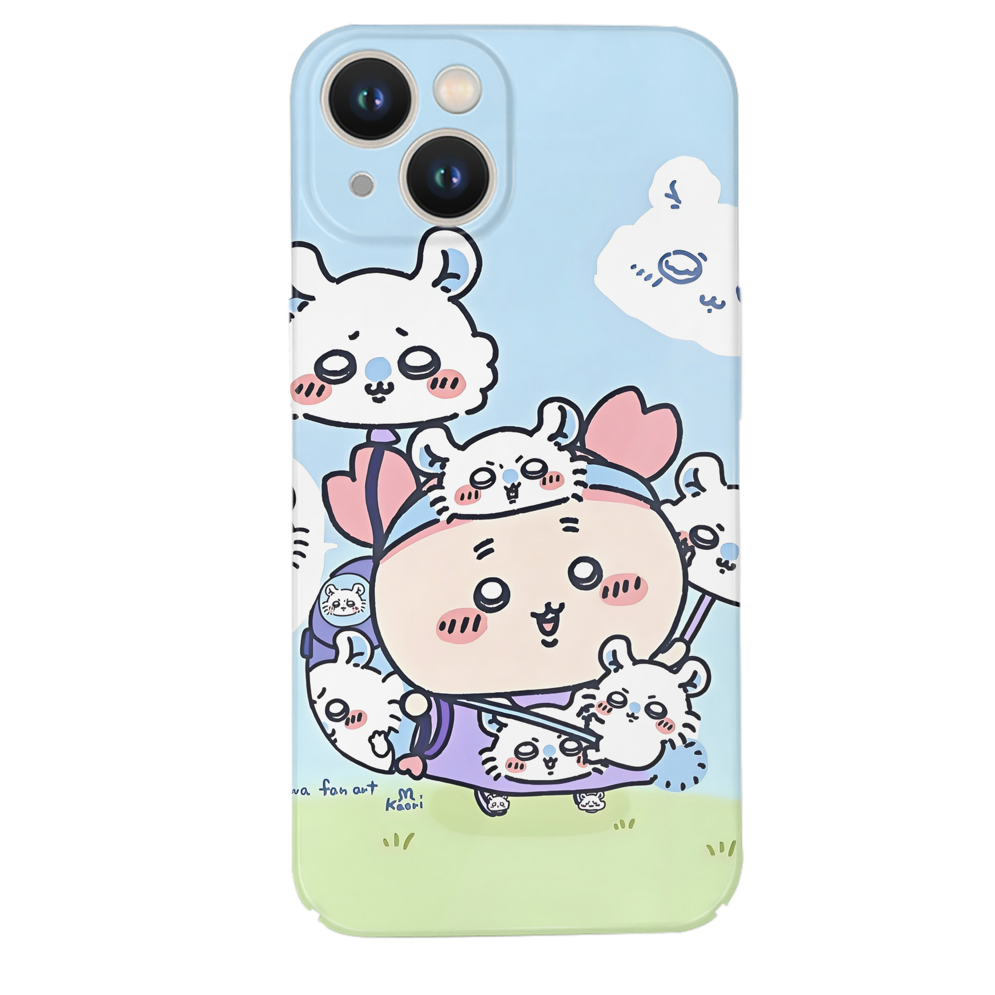 （画像用） ちいかわ Chii-kawa 【iPhone 14シリーズ対応】ハードケース